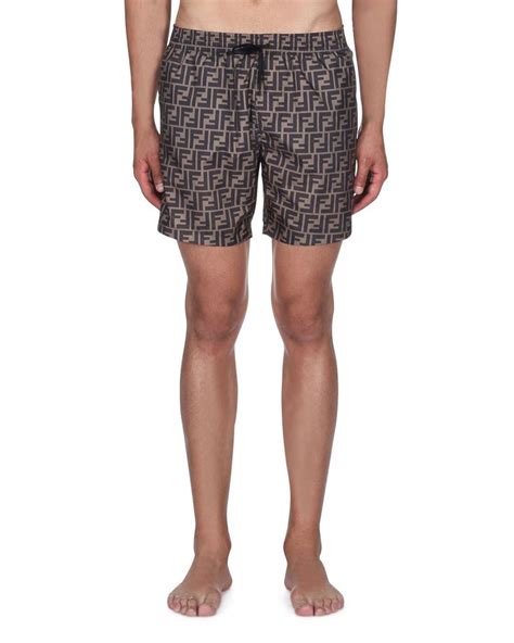 fendi swim trunks men|Fendi swimwear men's.